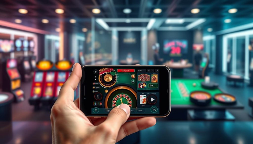 mobile casino optimized