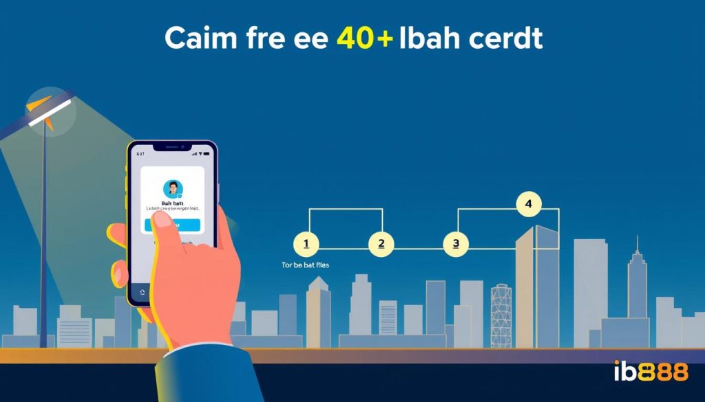 ขั้นตอนการรับเครดิตฟรี ib888